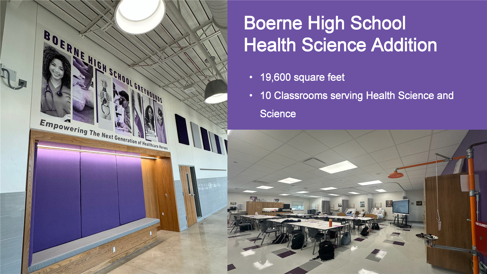 BHS Health & Science Addition Progress Update 08.24